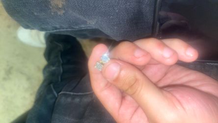 Baguette, Diamond Earring
