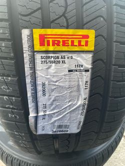 New 275/55/20 Pirelli scorpion 🦂