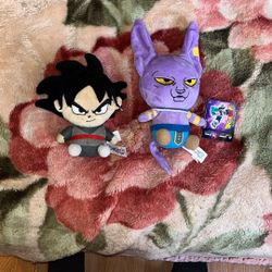 Black Goku And Berrus Plush