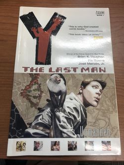 Y: Last Man by Brian K. Vaughan and Jose Marzan Jr.(2003, Trade Paperback) Book1