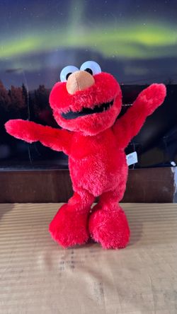 Sesame Street Elmo Slide Singing and Dancing 14-inch Plush