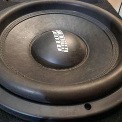 Competition Subwoofers (Sun Down In Box 12''