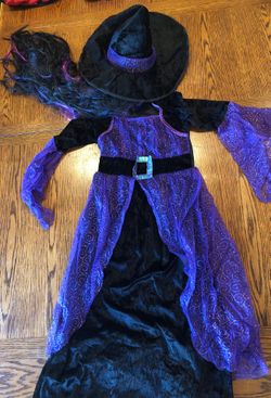 Girls Witch Halloween Costume