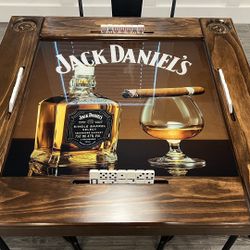 Custom Jack Daniel’s Domino Table