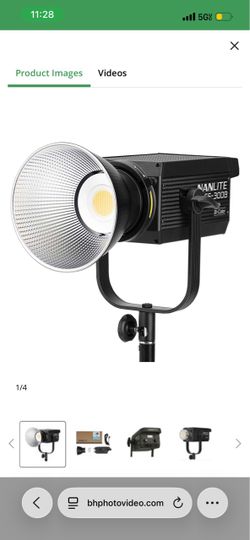 Video light/spotlight- Nanlite FS-300B 350W Bi-Color LED Video Light