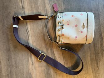 Coach Dempsey Drawstring Bucket Bag