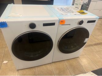Lg front load washer and electric dryer