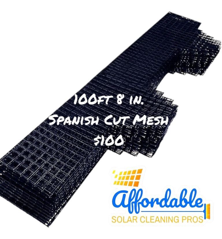 Pre Cut Wire Mesh For Bird Proofing Your Solar Panels From Pigeons