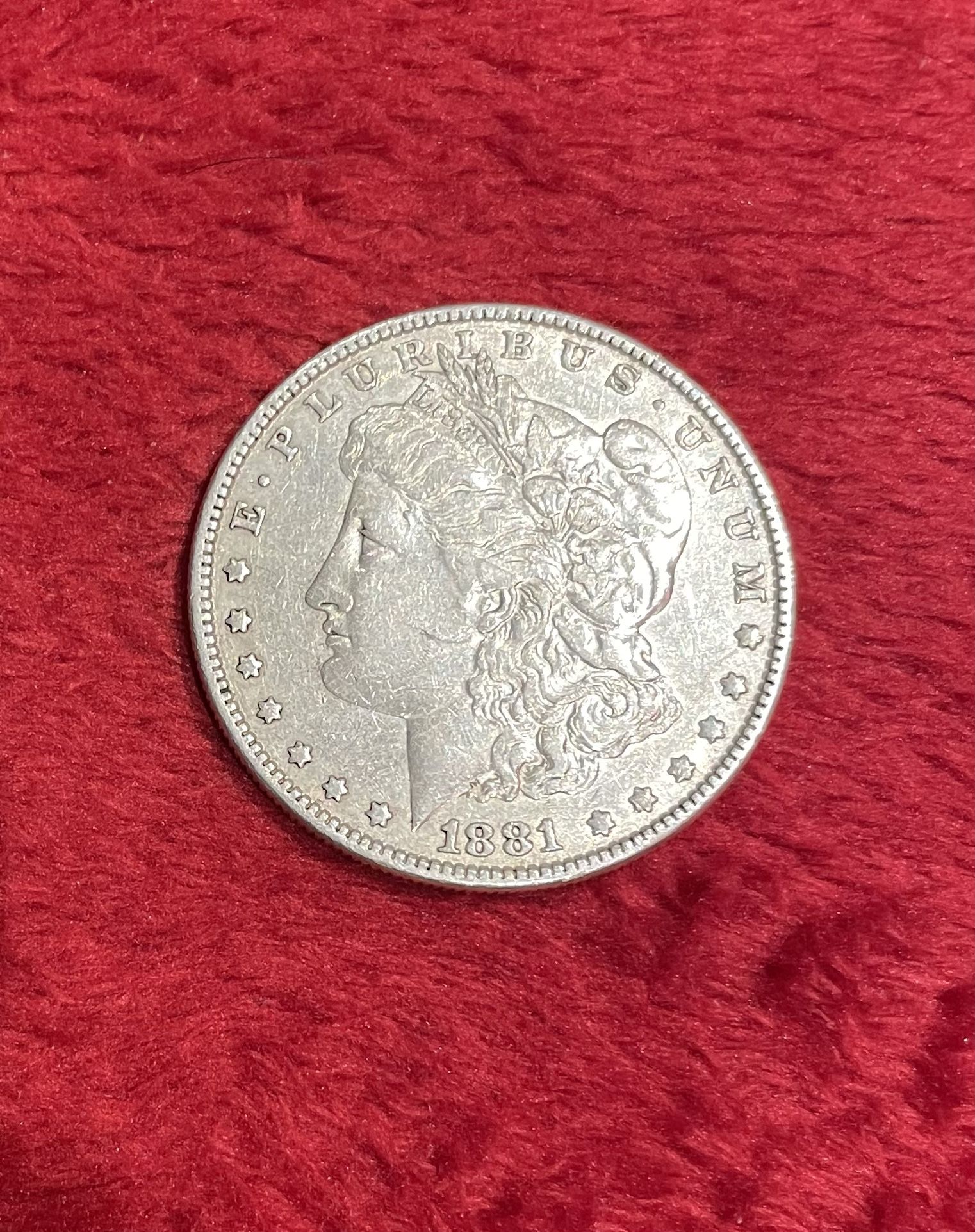 1881 Morgan Silver Dollar