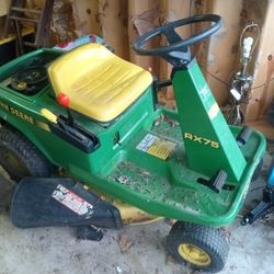 John Deere RX75 Riding Mower.