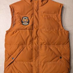 CLEVELAND BROWNS Dawg Pound Eddie Bauer Vest Men’s MEDIUM