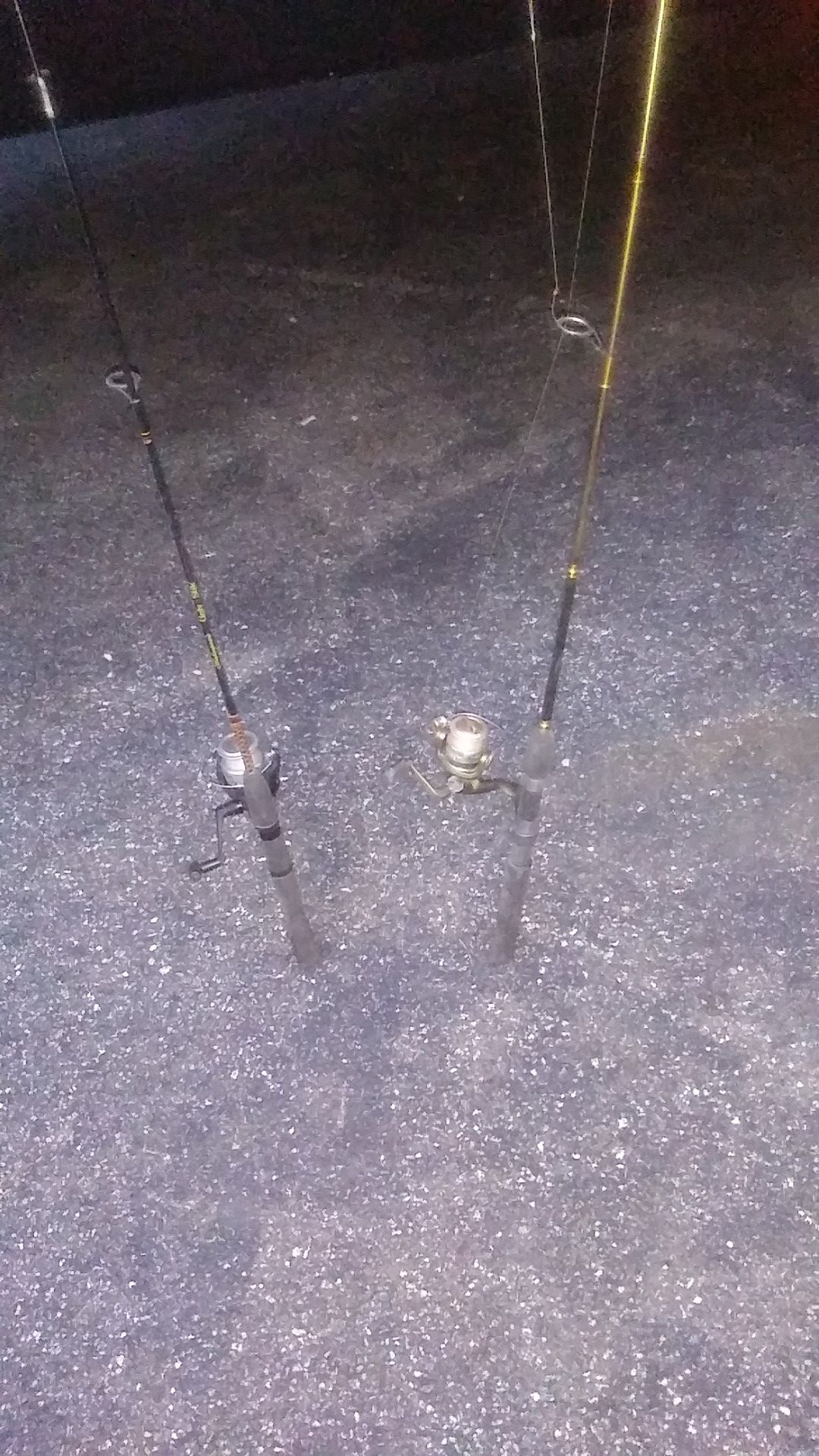 Fishing poles