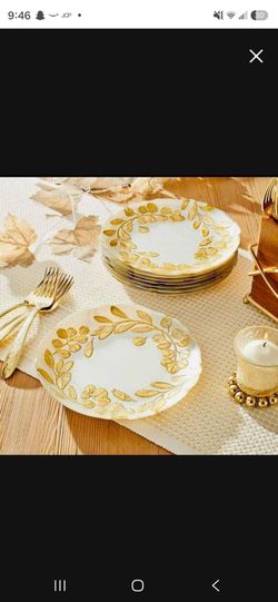 Set de 8 platos princess house