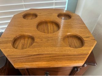 Solid oak last Susan