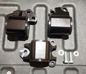 Honda Civic B & D Series Billet Aluminum Engine Mounts
