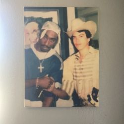 Canvas Of Chalino & Tupac