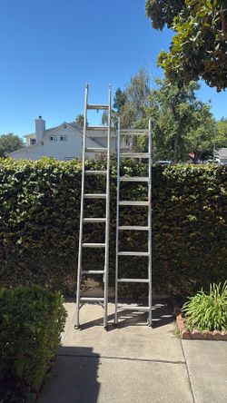 2x- Ladder  20’ & 16’  Aluminum Ladder