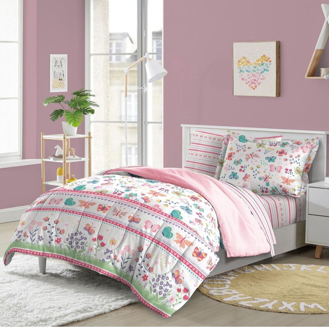 Dream Factory Kids 5-Piece Complete Bed Set