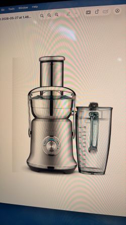 Breville fountain cold XL 70fl juicer,stainless steel