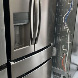 💥Great Deal💥 Gallery 36 in. 26.3 cu. ft. 4-Door French Door Standard Depth Refrigerator 