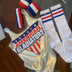 American Gladiator Halloween outfit 