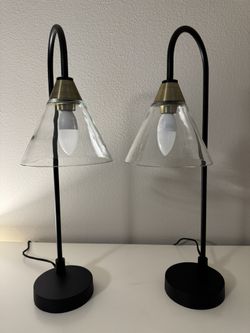 Pottery Barn Nightstand Lamps