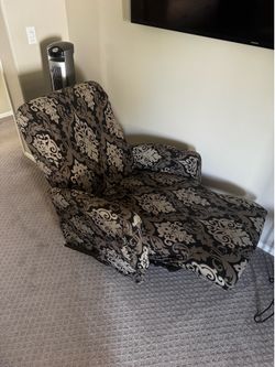 Recliner with cover