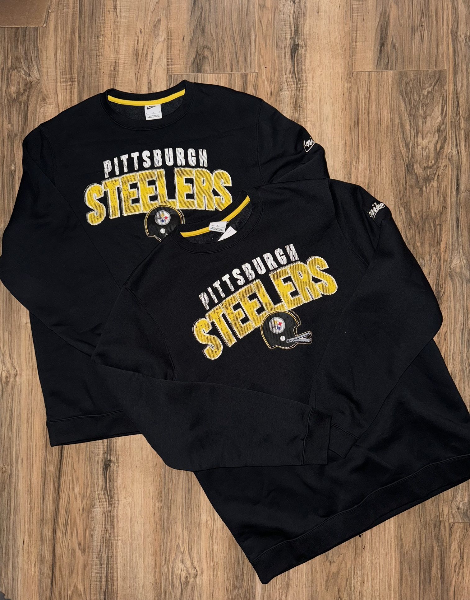 New Men’s Size Large Pittsburgh Steelers Nike Crewneck Sweatshirt