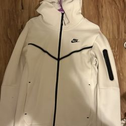 Best Offer * Nike tech fleece hoodie in white and black Not Free 