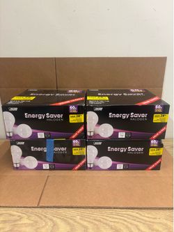 Lot of 4 Value 16-Packs of FEIT Electric 43w Bulbs 750 Lumens (64 bulbs total)