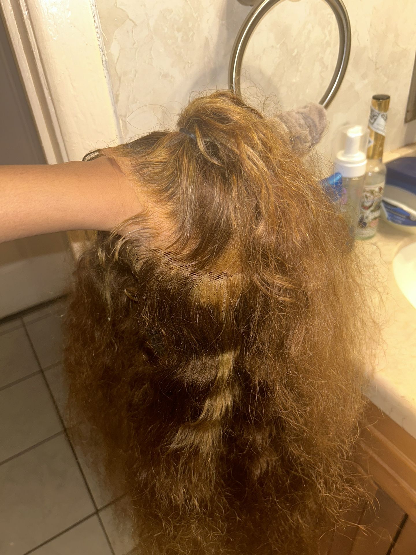 100% Human Hair 30 Inch Highlight Wig