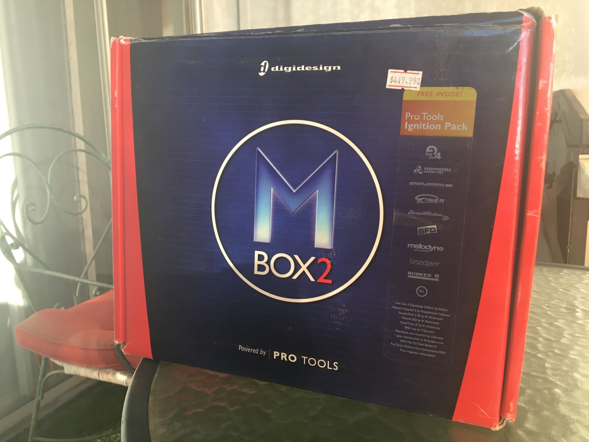 M Box 2 pro tools