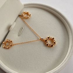 925 Sterling Silver Dipped 18k Gold 