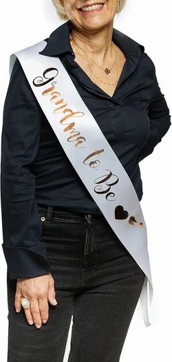 NEW Sash "GRANDMA TO BE"