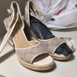 Coach Page Wedge Sandals