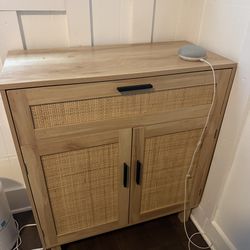 Sideboard Rattan Buffet Table