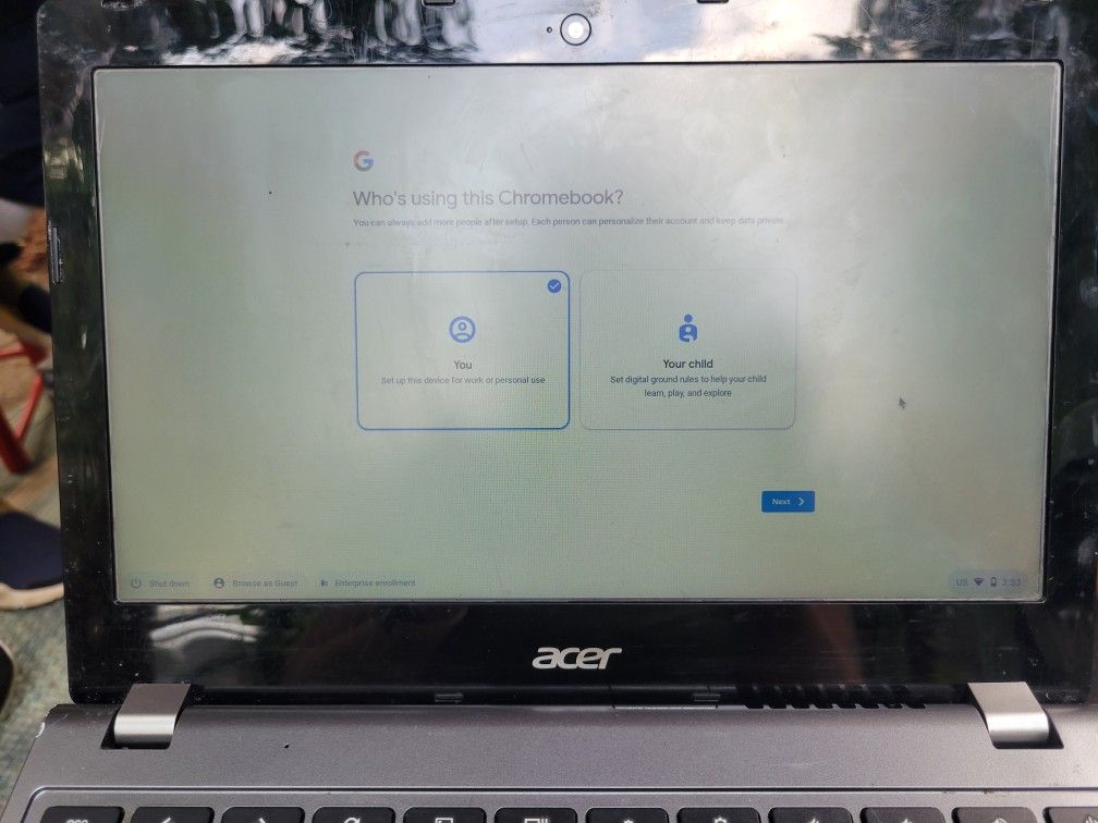 Acer Chromebook Laptop