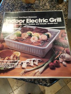 New In Box Vintage Maverick Indoor Electric Grill