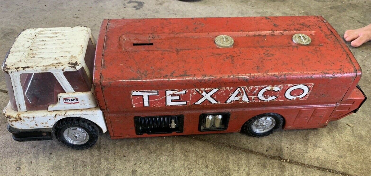 Vintage 1960s Toys- Texaco Jet Fuel Truck