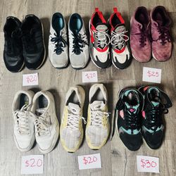 Size 12 Shoes $20-$30 Ea. Nike Adidas