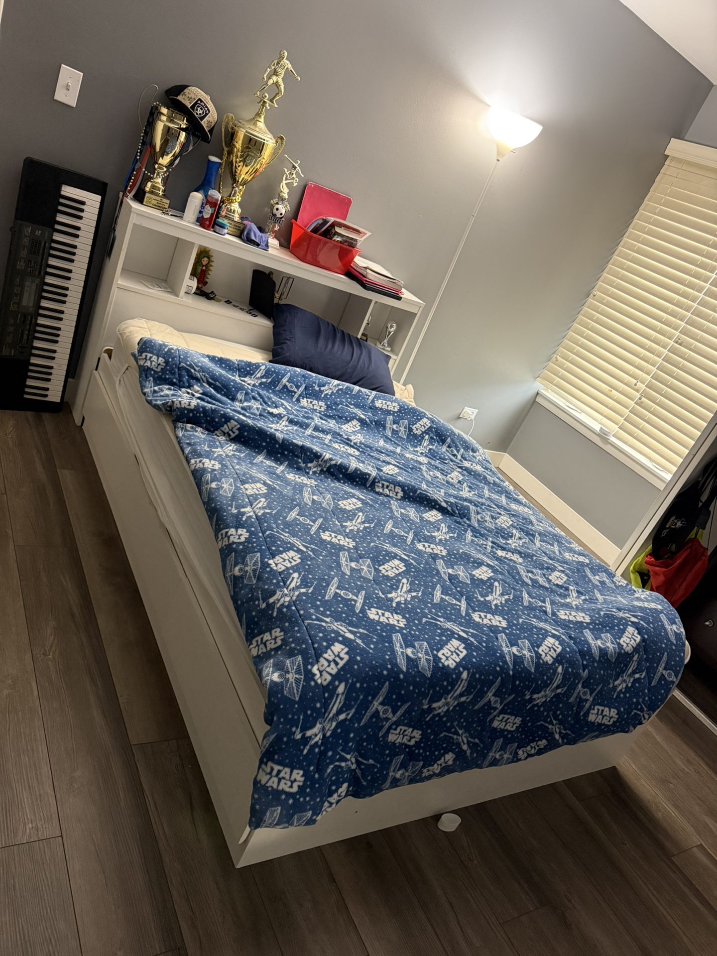 Full Size Bed (no Matress) If Posted Still Available 