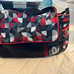 Mickey Mouse Diaper Bag 