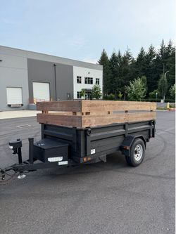 5x10 dump trailer