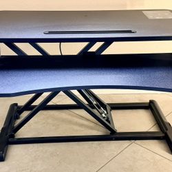 VIVO 25" Standing Desk Converter - Compact Sit-Stand Riser
