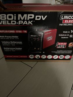 Lincoln multi process welder half priced