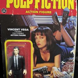 Pulp Fiction Action Figure🎥 Vincent Vega 