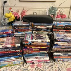 Dvd collection & blue ray/dvd player