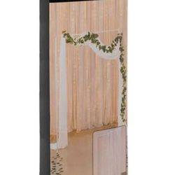 White Metal Stand