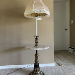 Italian Table, Top  Floor Lamp 