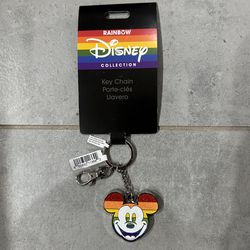 Disney Rainbow Collection Keychain